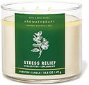 BBW Aromatherapy Eucalyptus Spearmint 3-Wick Candle photo 2