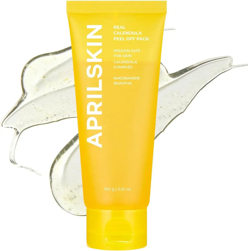 Aprilskin Real Calendula Peel Off Pack Facial Mask - 100g(Exp:2026/10)