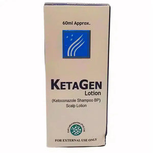 Ketagen ketoconazole shampoo texture and lather detail