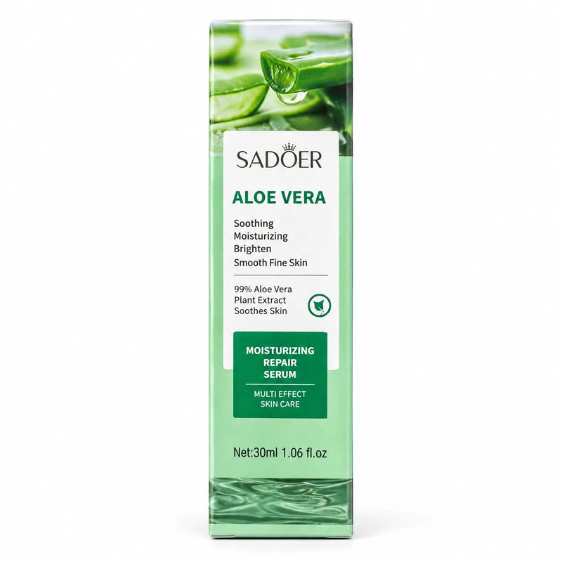 SADOER Aloe Vera Soothing Moisturizing Brightening Face Serum 30ml