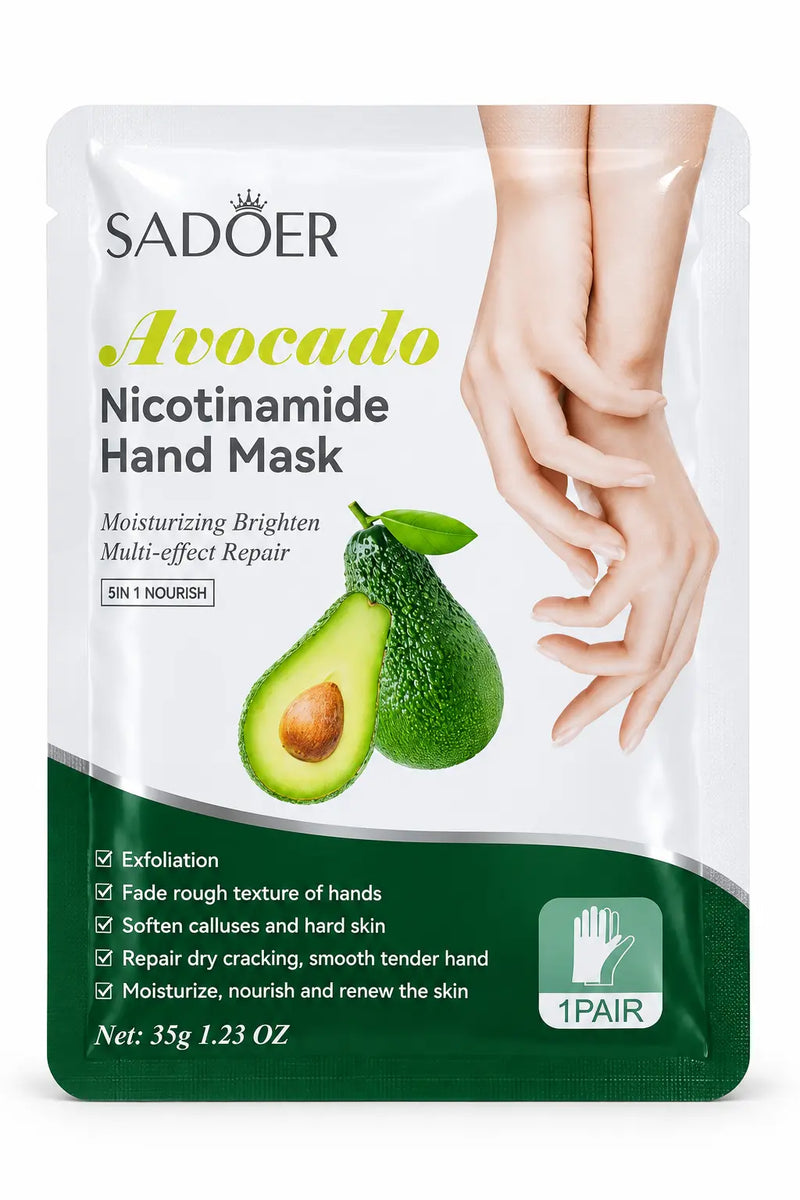 Sadoer Avocado Nicotinamide Hand Mask 35g/Pair