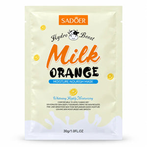 Sadoer Hydro Boost Milk Orange Moisture Nourish Mask 30g