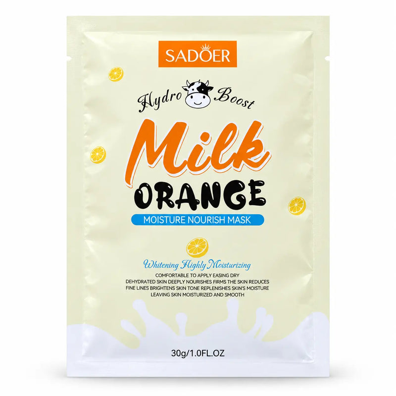 Sadoer Hydro Boost Milk Orange Moisture Nourish Mask 30g