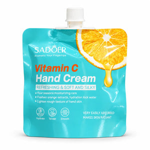 Sadoer Vitamin C Hand Cream - Refreshing & Soft and Silky