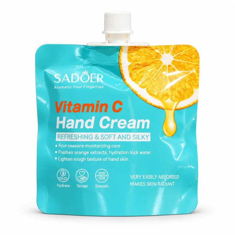 Sadoer Vitamin C Hand Cream - Refreshing & Soft and Silky