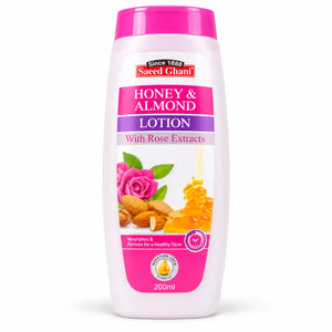 Saeed Ghani Honey & Almond Lotion with Rose Extracts 200ml