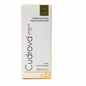 Cudrova Synergy No.7 Acne Scar Serum 30ml made in Canada side view