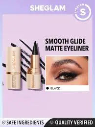 Sheglam Smooth Glide Matte Eye Liner - Smudge Proof Kajal