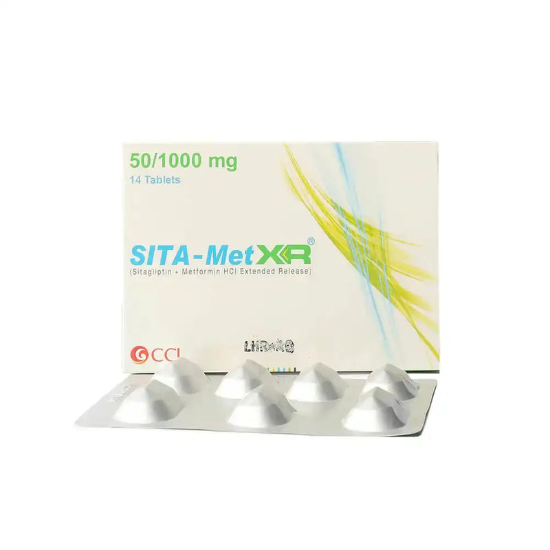 Sita Met 50/1000mg Tablet