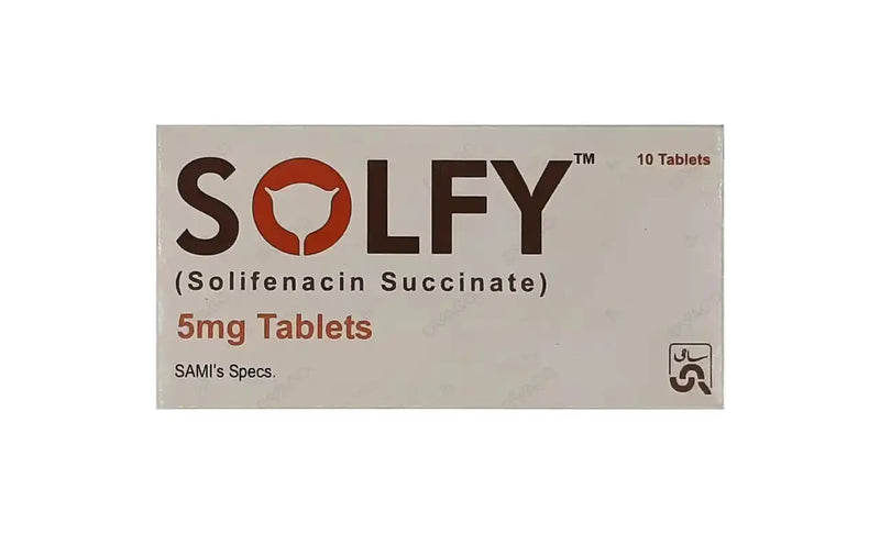 Solfy 5mg Tablet – Solifenacin for Overactive Bladder