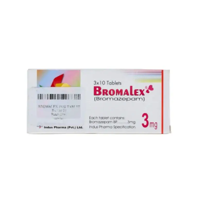 Bromalex 3mg Tablets – Calming & Sleep Inducing