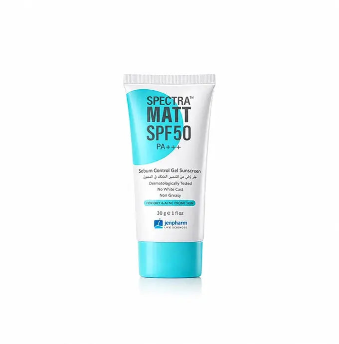 Spectra Matt SPF 50 PA+++ Sebum Control Matt Finish Sunblock Gel 30g