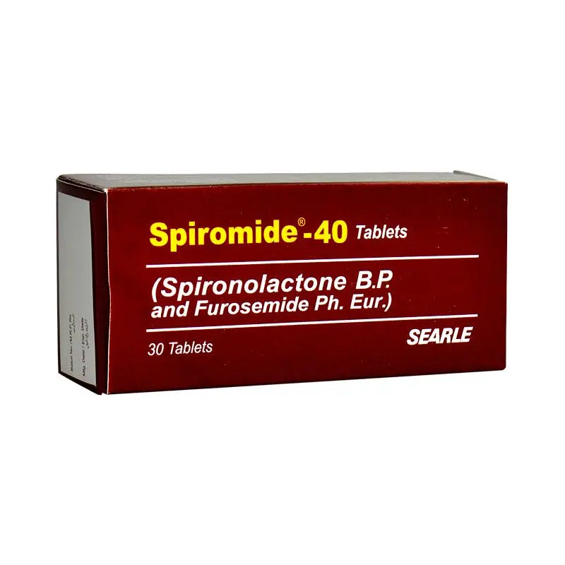 Spiromide Tablets 40mg – Treatment for Heart Failure and Oedema