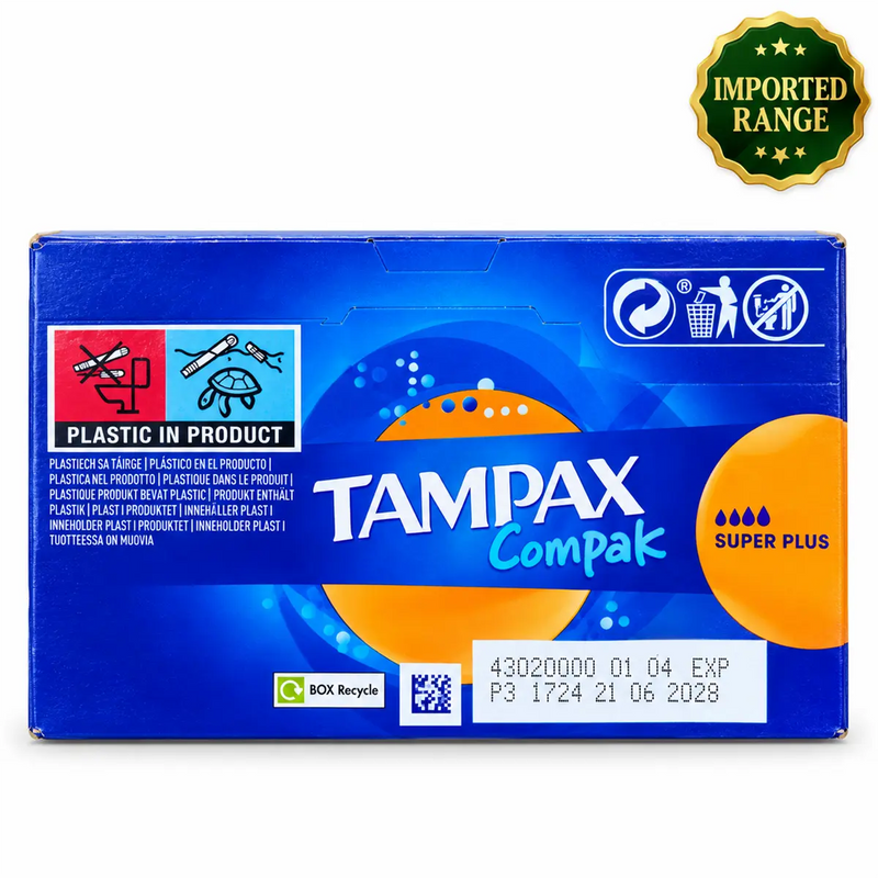 Tampax Compak Super Plus Tampons