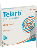 Telarb 40mg Tablet 14s – Telmisartan for Blood Pressure photo 1