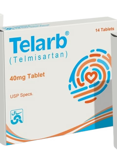 Telarb 40mg Tablet 14s – Telmisartan for Blood Pressure