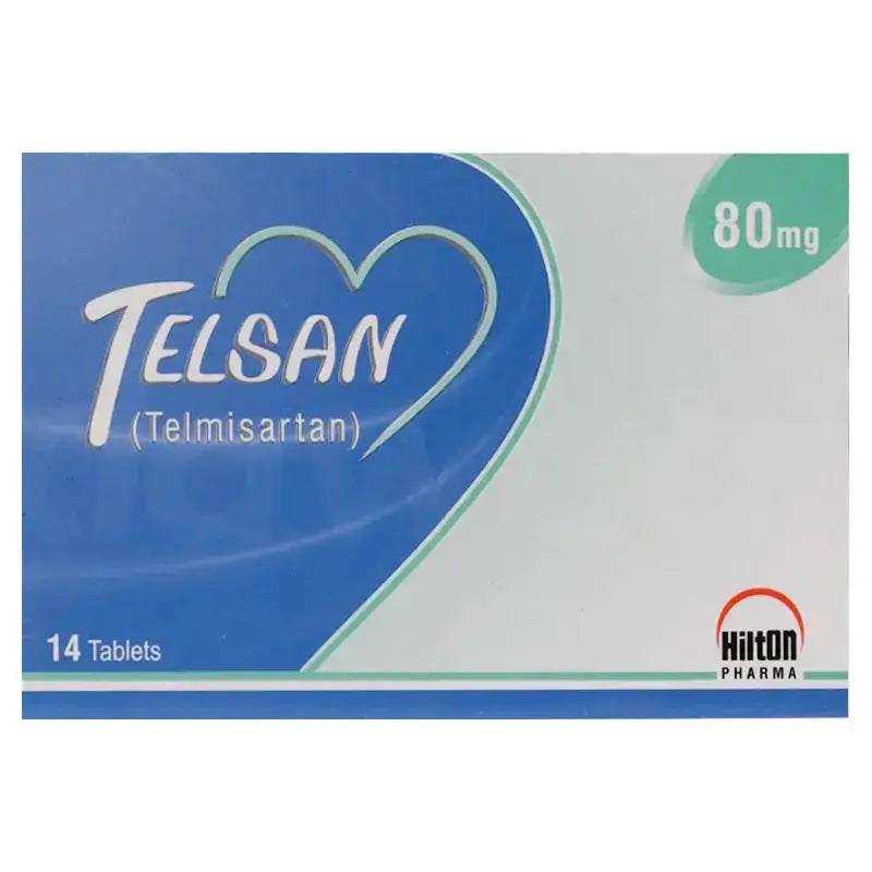 Telsan 80mg Tablet – Telmisartan for High Blood Pressure and Heart Protection