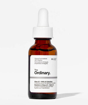 The Ordinary Aloe 2% + NAG 2% Solution 30ml – for Post-Acne Marks & Redness