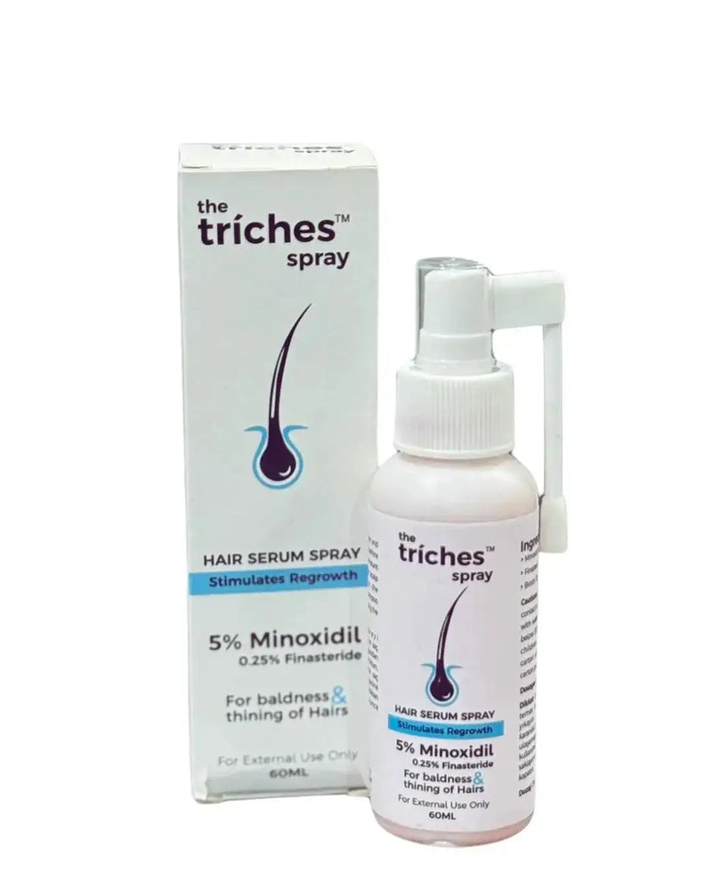 The Triches 5% Minoxidil + 0.25% Finasteride Hair Regrowth Spray