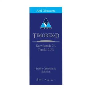 Timorex D Eye Drops 5ml – Available in Pakistan