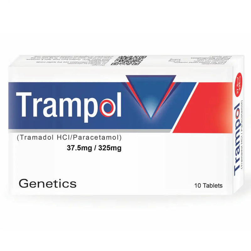 Trampol 37.5mg/325mg Tablets — Tramadol & Paracetamol for Pain Relief