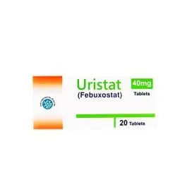 Uristat 40mg Tablets – Febuxostat for Gout, Uric Acid, and Joint Pain Control
