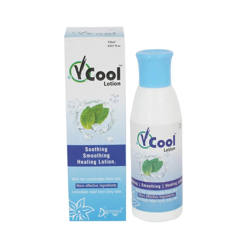 V-Cool Instant Cooling & Soothing Lotion — Eczema & Itchy Skin Relief