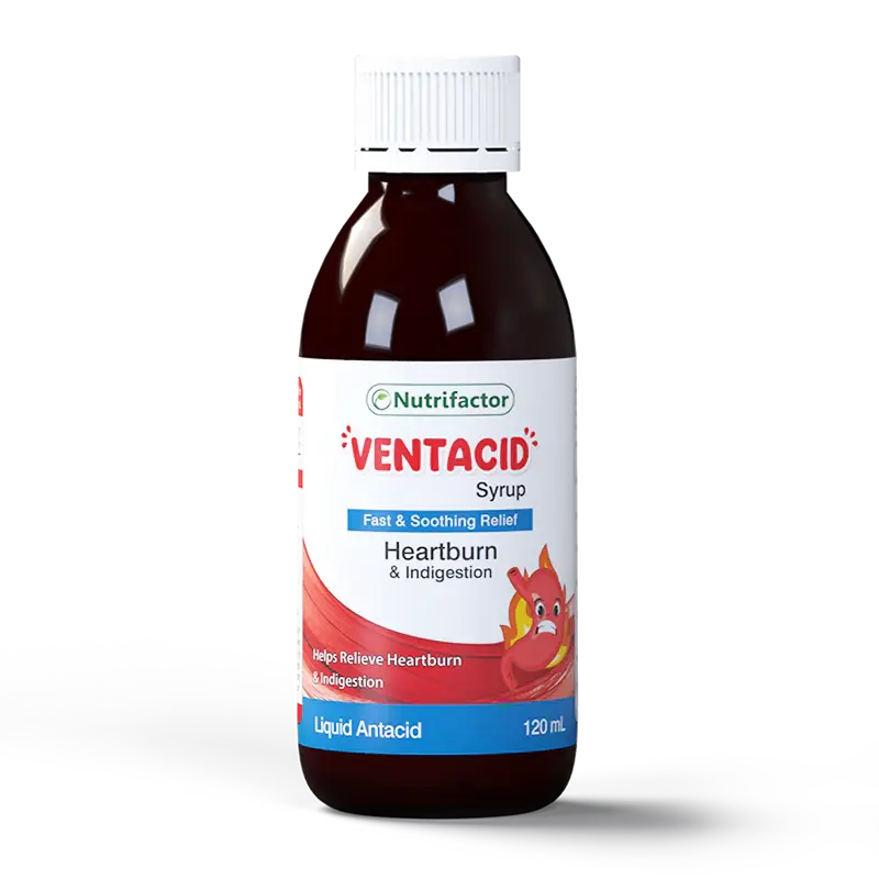 Ventacid Syrup for Heartburn & Reflux