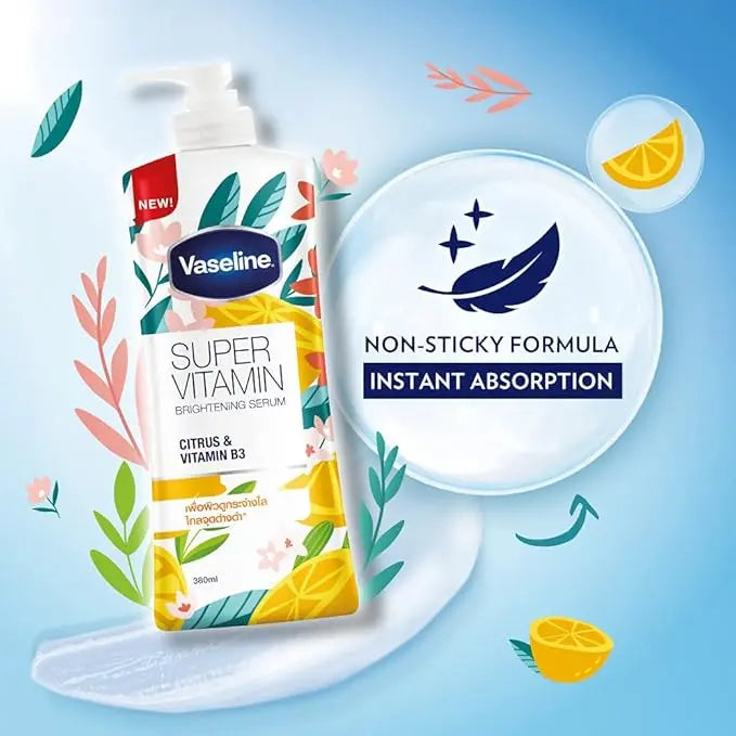 Vaseline Super Vitamin Citrus & Vitamin B3 Serum 360ml