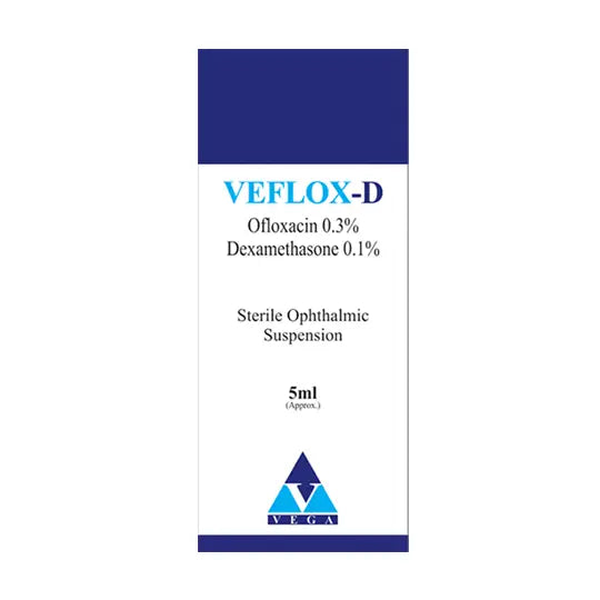Veflox D Eye Drops 0.3%