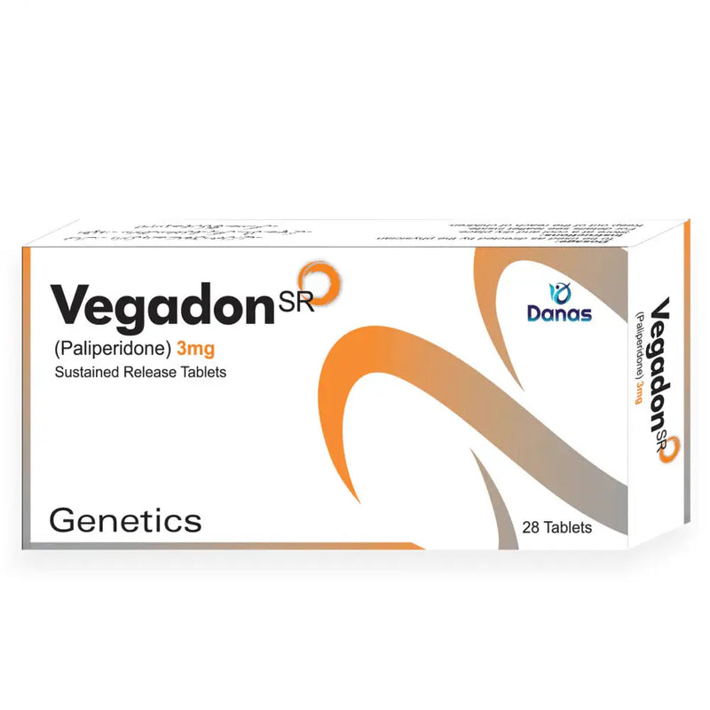 Vegadon SR 3mg Tablet – Paliperidone