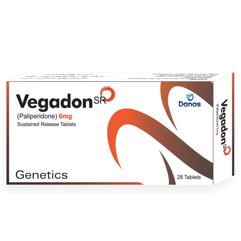 Vegadon SR 6mg Tablets – Paliperidone