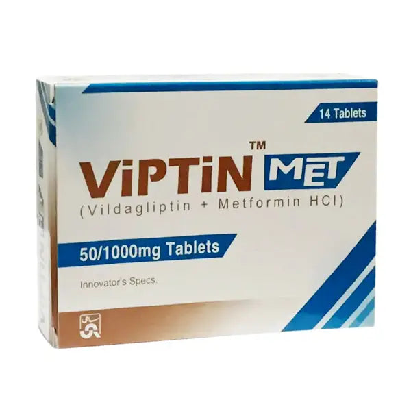 Viptin-Met 50/1000mg Tablet
