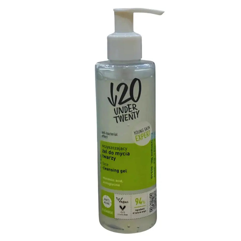 Pharmaceris T Puri-Sebotonique U20 Sensitive Washing Gel 190ml — Gentle Acne Cleanser