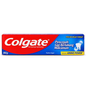 Colgate Maximum Cavity Protection Pudina Segar Amino Power Toothpaste 180g