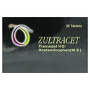 Zultracet 20 Tablets – Paracetamol & Tramadol for Pain Relief photo 1
