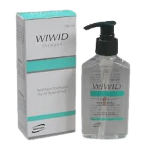 Wiwid Salicylic Acid Treatment Shampoo bottle for dandruff and itchy scalp