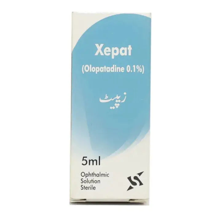 Xepat Eye Drops (Olopatadine) for Eye Allergy Relief