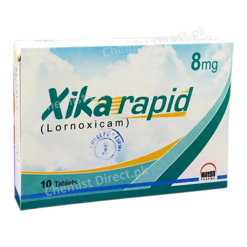 Xikarapid 8mg Tablet — Lornoxicam for Pain & Inflammation Relief
