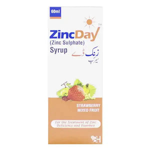 Zincday Syrup 60ml – Zinc for Diarrhoea Relief