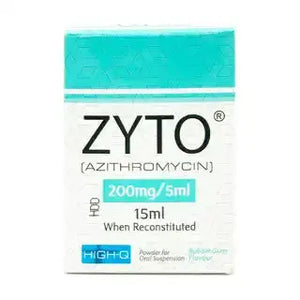 Zyto 15ml Suspension 200mg/5ml ��� Azithromycin for Bacterial Infections Treatment