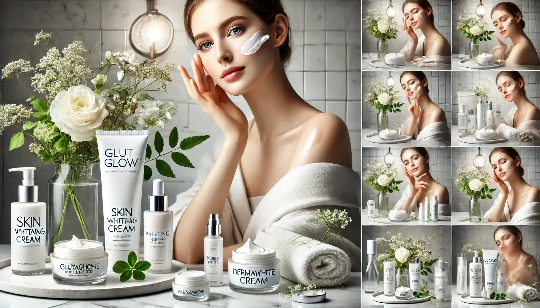 Skin Whitening Cream Glutathione