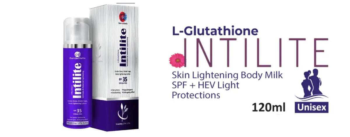 Derresthetic L-Glutathione Intilite Body Lightening Lotion: A Dermatologist's Perspective on Skin Brightening and Protection