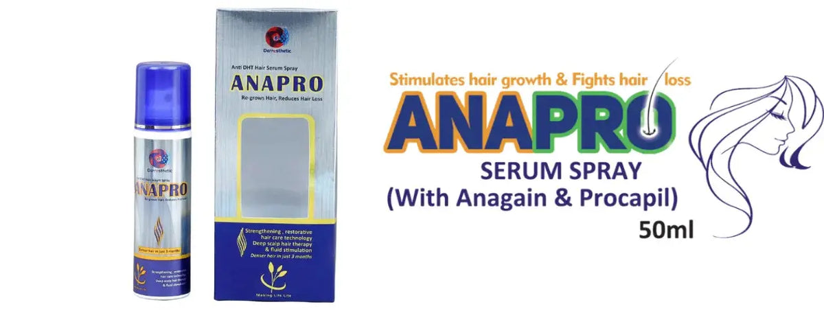 ANAPRO Anti DHT Hair Re Growth Solution: A Dermatologist's Perspective on Hair Loss and Regrowth