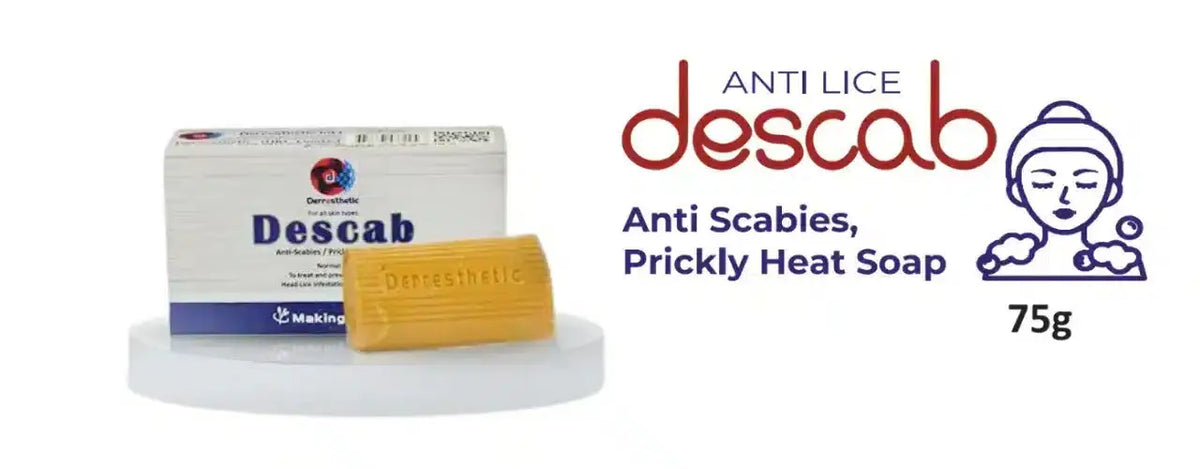 Derresthetic Descab Soap: A Dermatologist's Perspective on Treating Scabies, Head Lice, and Heat Rash