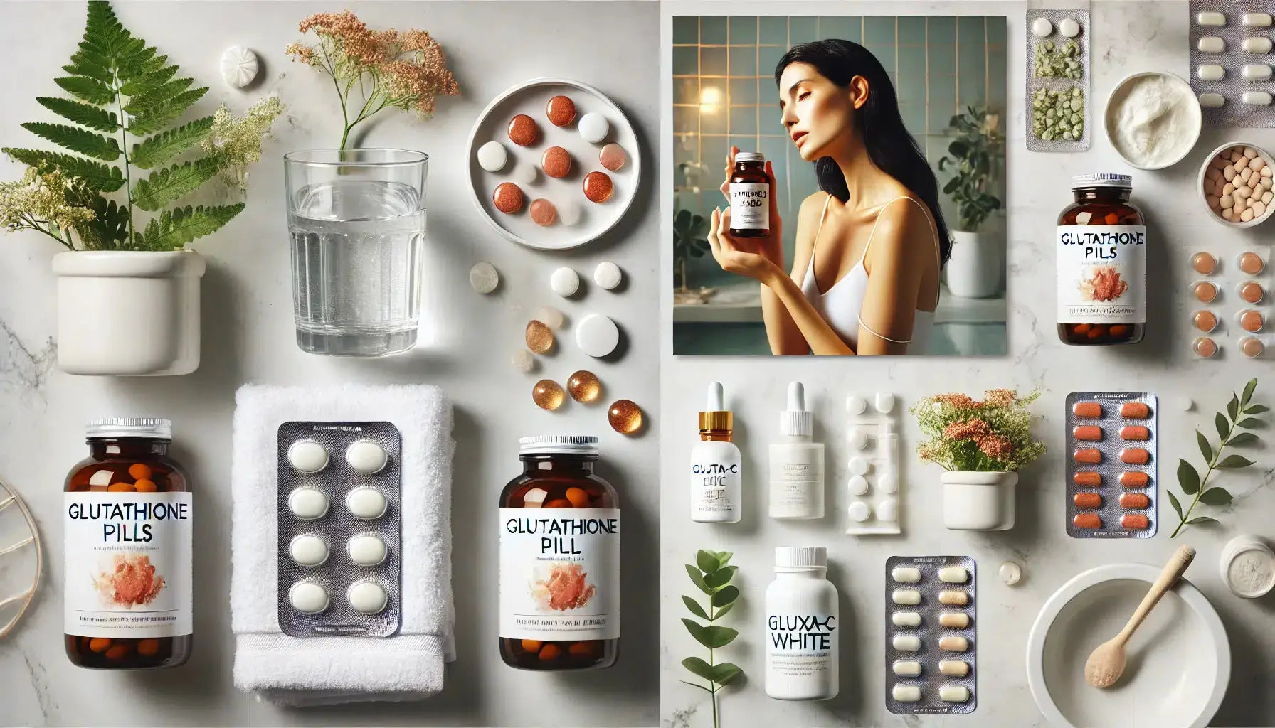 Glutathione Pills for Skin Whitening