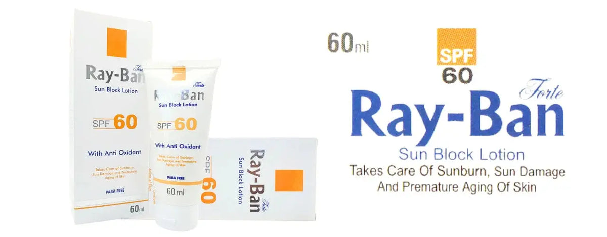 Ray-Ban Forte Sun Block Lotion SPF 60: Your Shield Against Sun Damage and Premature Aging