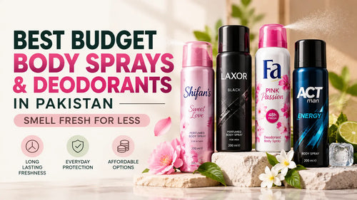 Best Budget Body Sprays & Deodorants in Pakistan: Smell Fresh for Less