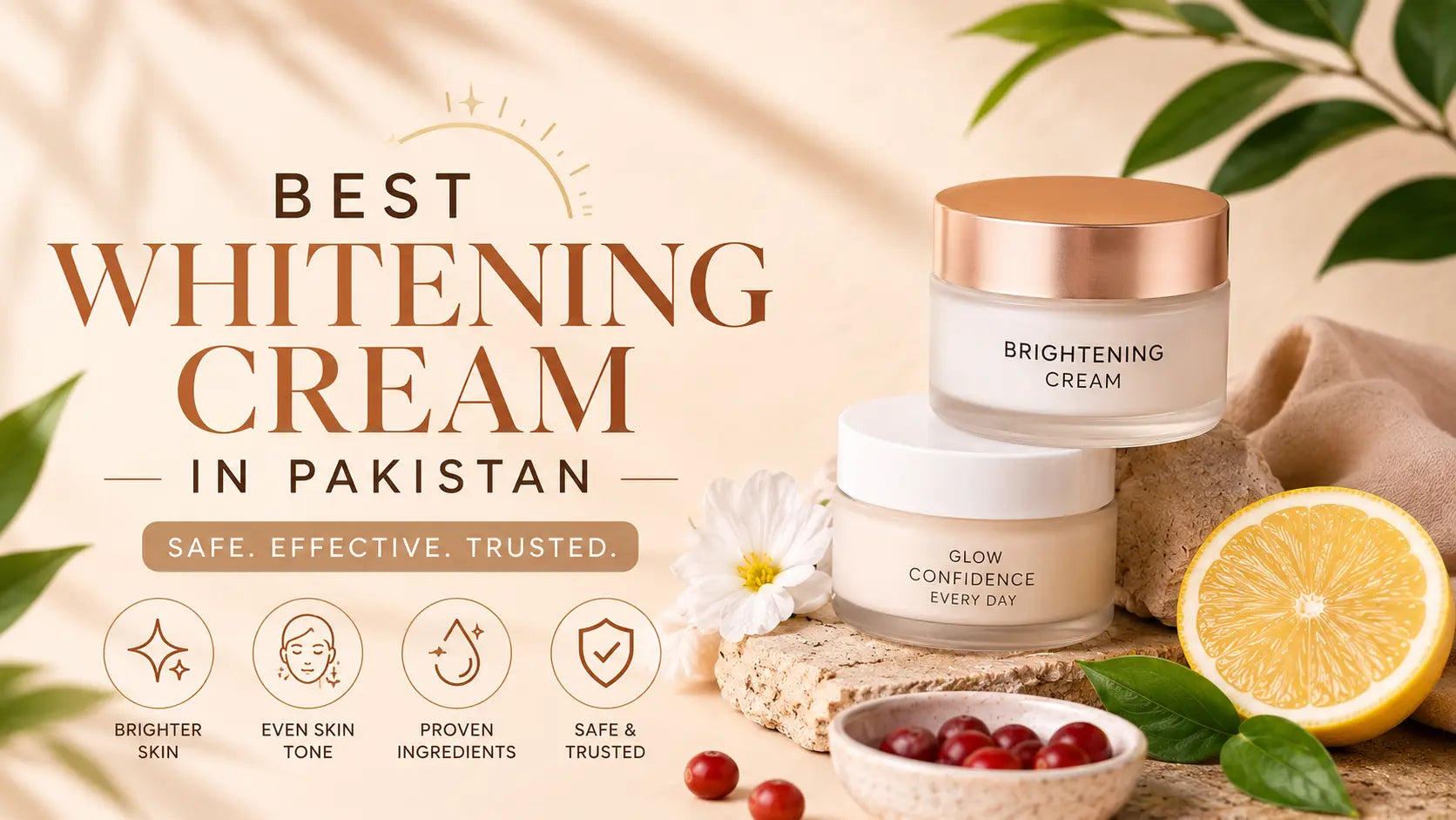 Best Whitening & Brightening Cream