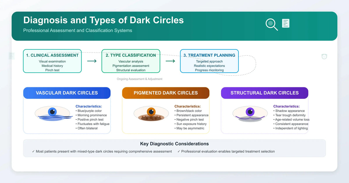 Diagnosis & Types of Dark Circles: A Guide to Accurate Assessment